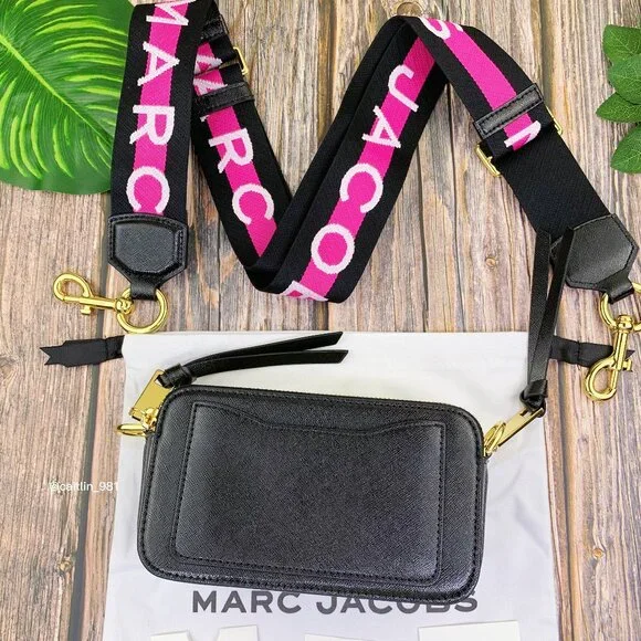 Marc Jacobs The Mixed Media Snapshot Crossbody Bag - Picture 4 of 9